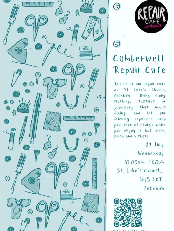 Camberwell Repair Cafe, 29th July